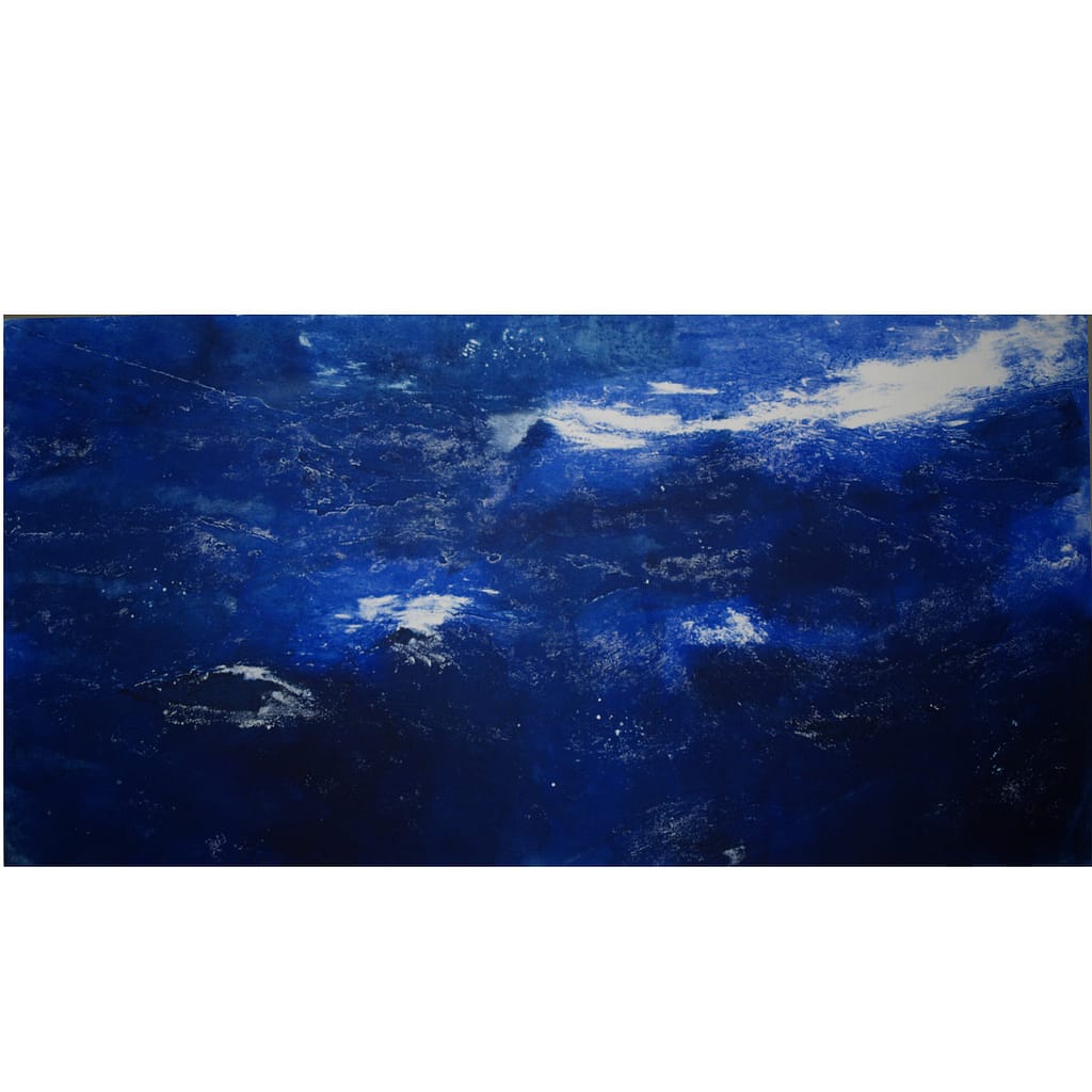 trasparenze. tecnica mista su carta. cm 49x98