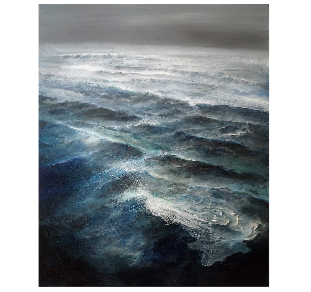 SWELL-olio su tela, cm100x80, Fr. Santosuosso 2018