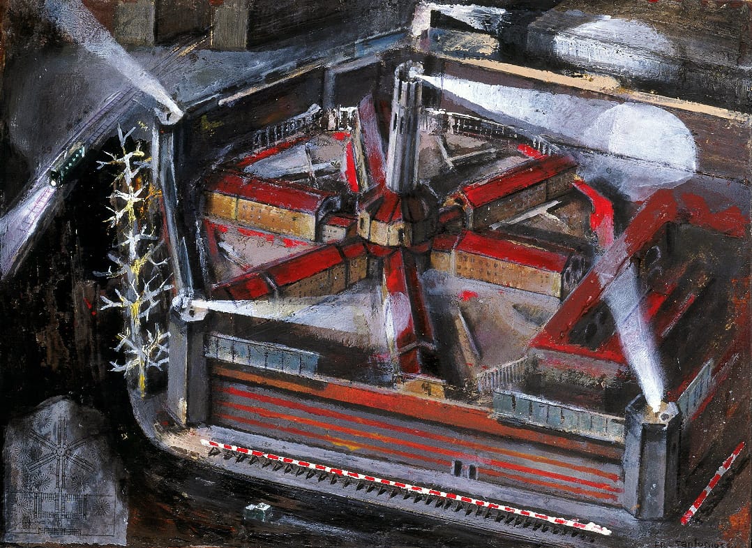 19 San Vittore,2003,acrilico su tavola