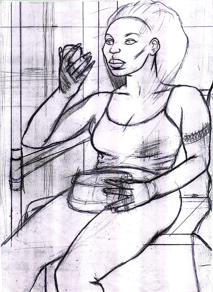 05 - bozzetto preparatorio del dipinto MILANESI